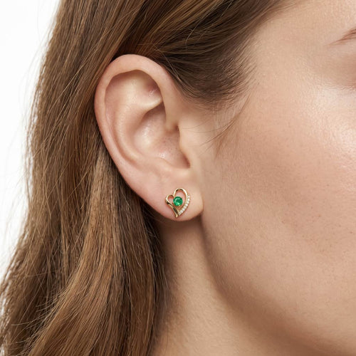 Aretes Corazón